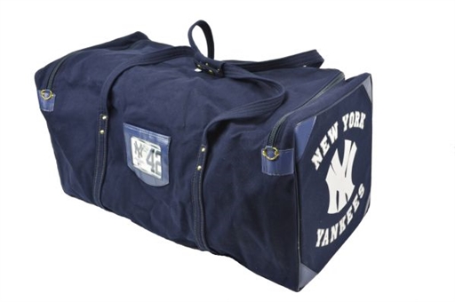 2012 Mariano Rivera Game Used New York Yankees #42 Team Issued Equipment Bag(MLB AUTH)